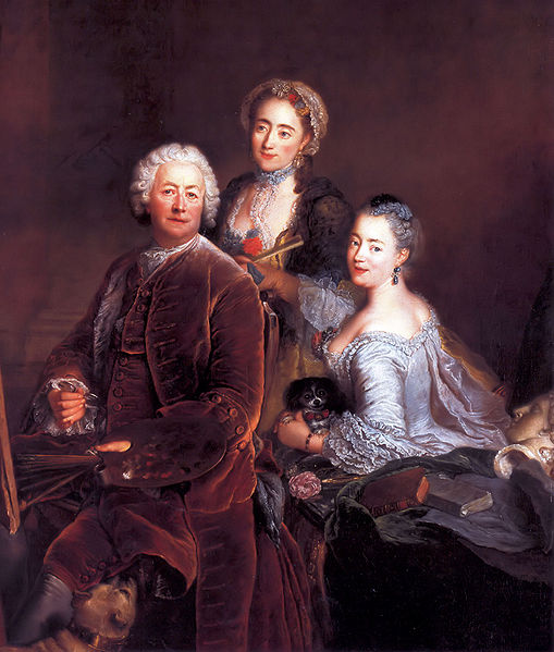 antoine pesne Self portrait